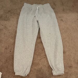 Forever 21 Light Gray Sweatpants